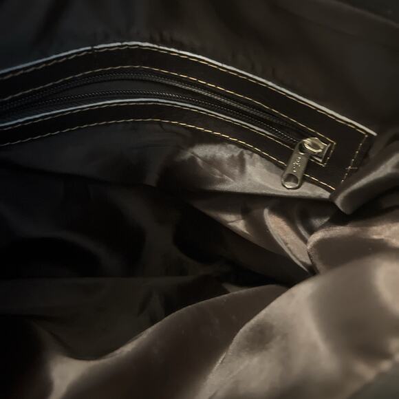 SOL Ecuador Leather Messenger Bag Unisex Crossbody Shoulder Sling - Picture 4 of 7